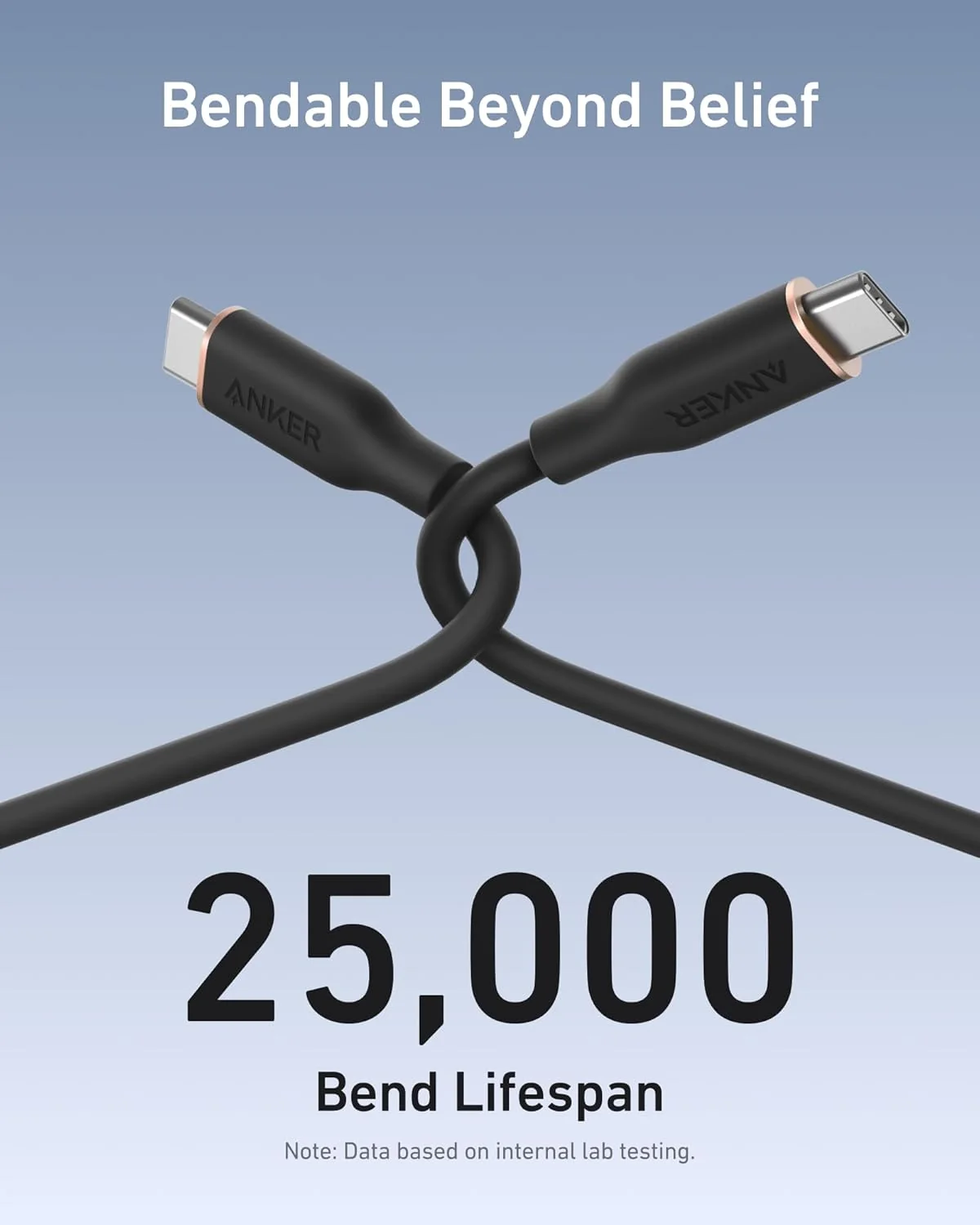 Anker Powerline III Flow USB-C To USB-C 100W Cable 4