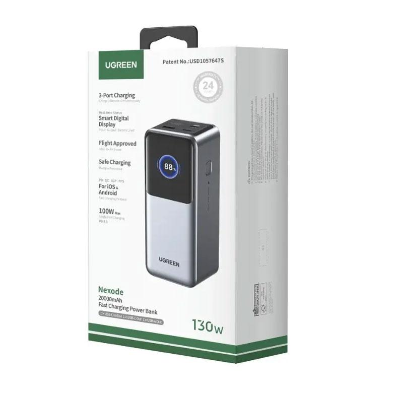 UGREEN Nexode Power Bank 20,000mAh 130W 2