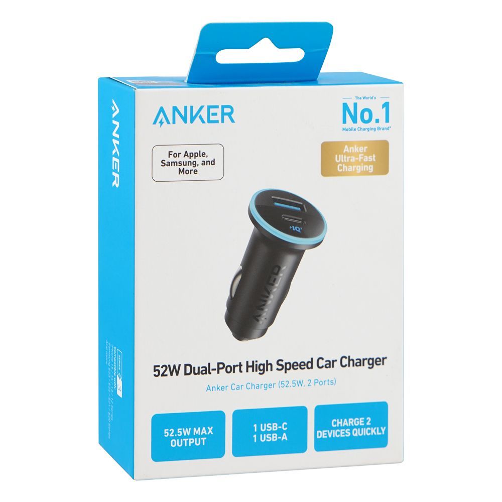 ANKER 53W Dual-Port High-Speed Car Charger 2