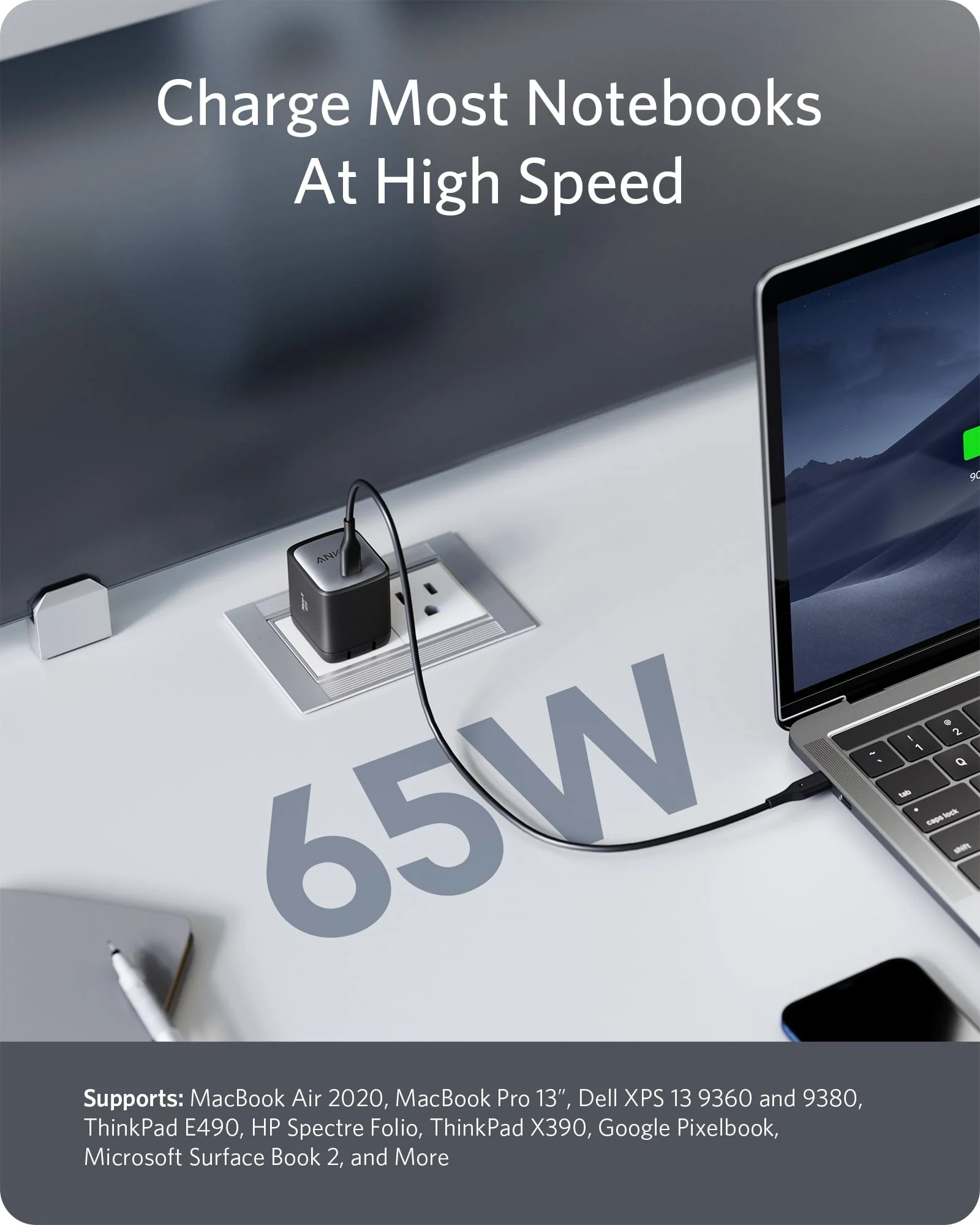  Anker Nano II 65W For Handheld Devices And Notebook  2