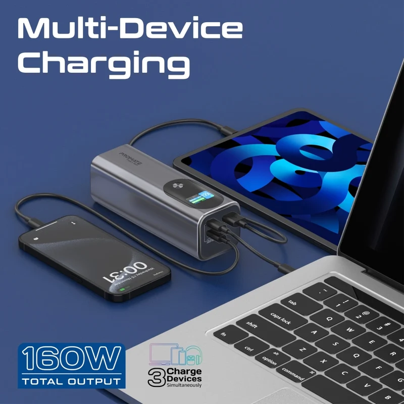 PROMATE 160W POWER BANK 3