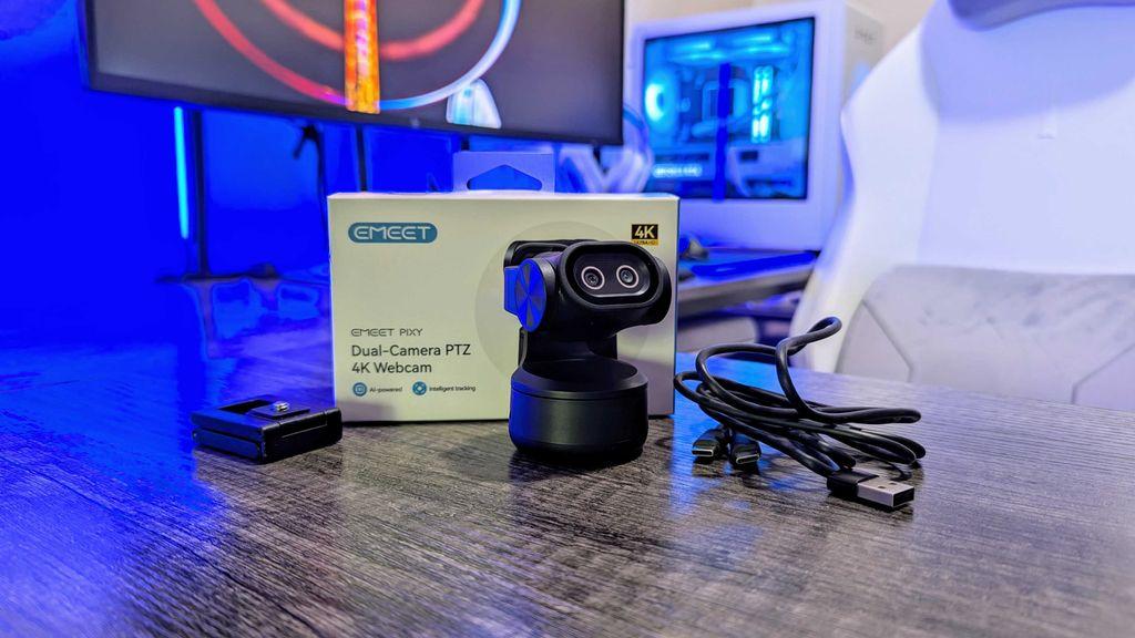 EMEET PIXY Dual-Camera AI PTZ 4K Webcam 3