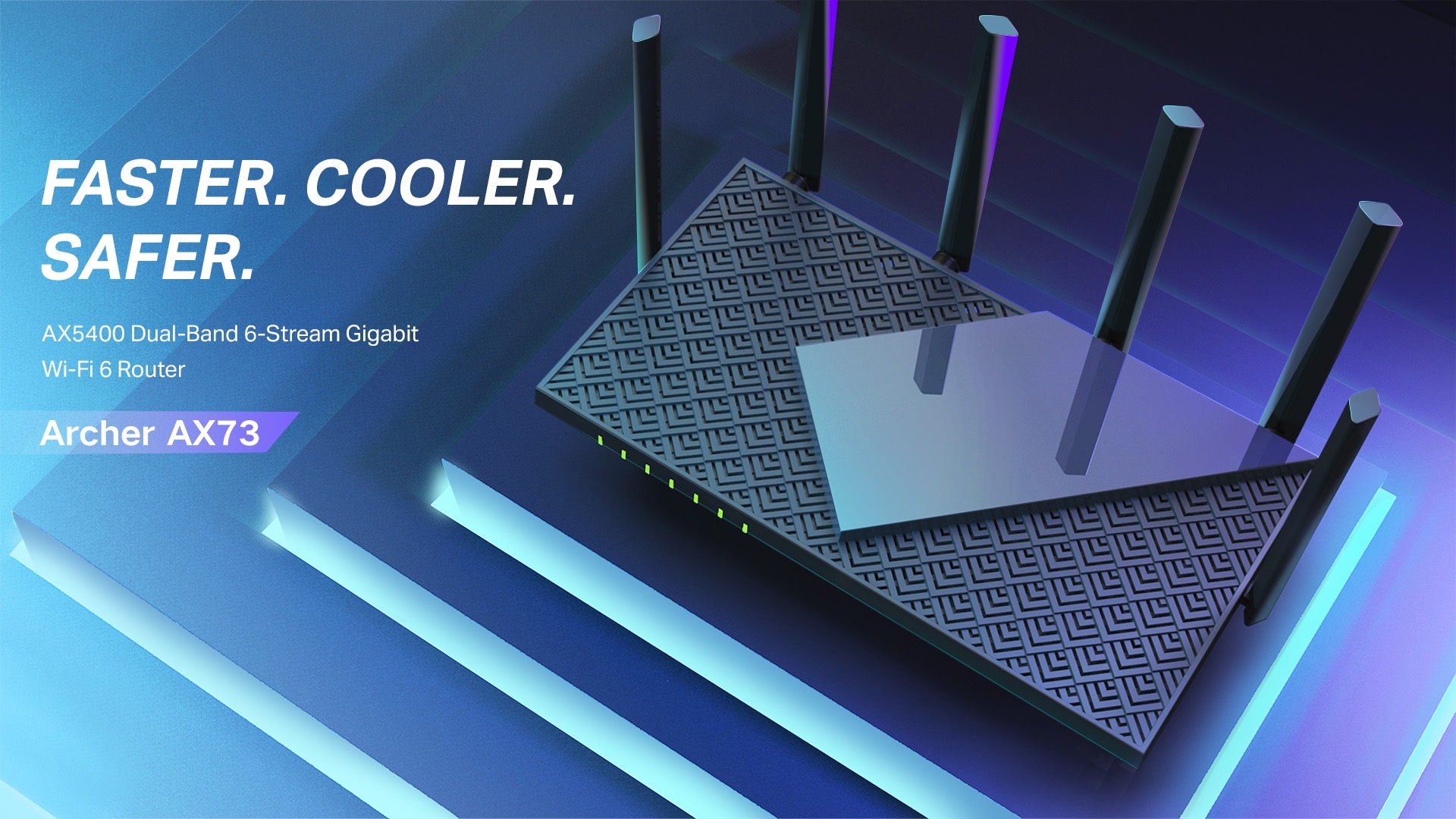 TP-Link Archer AX73 AX5400 Dual-Band Wi-Fi 6 Router 4