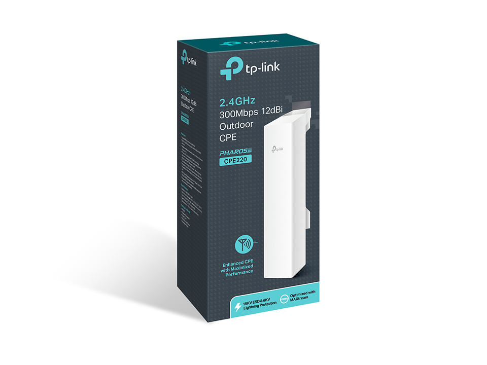 TP-Link Pharos CPE220 300Mbps 12dBi Outdoor CPE 2