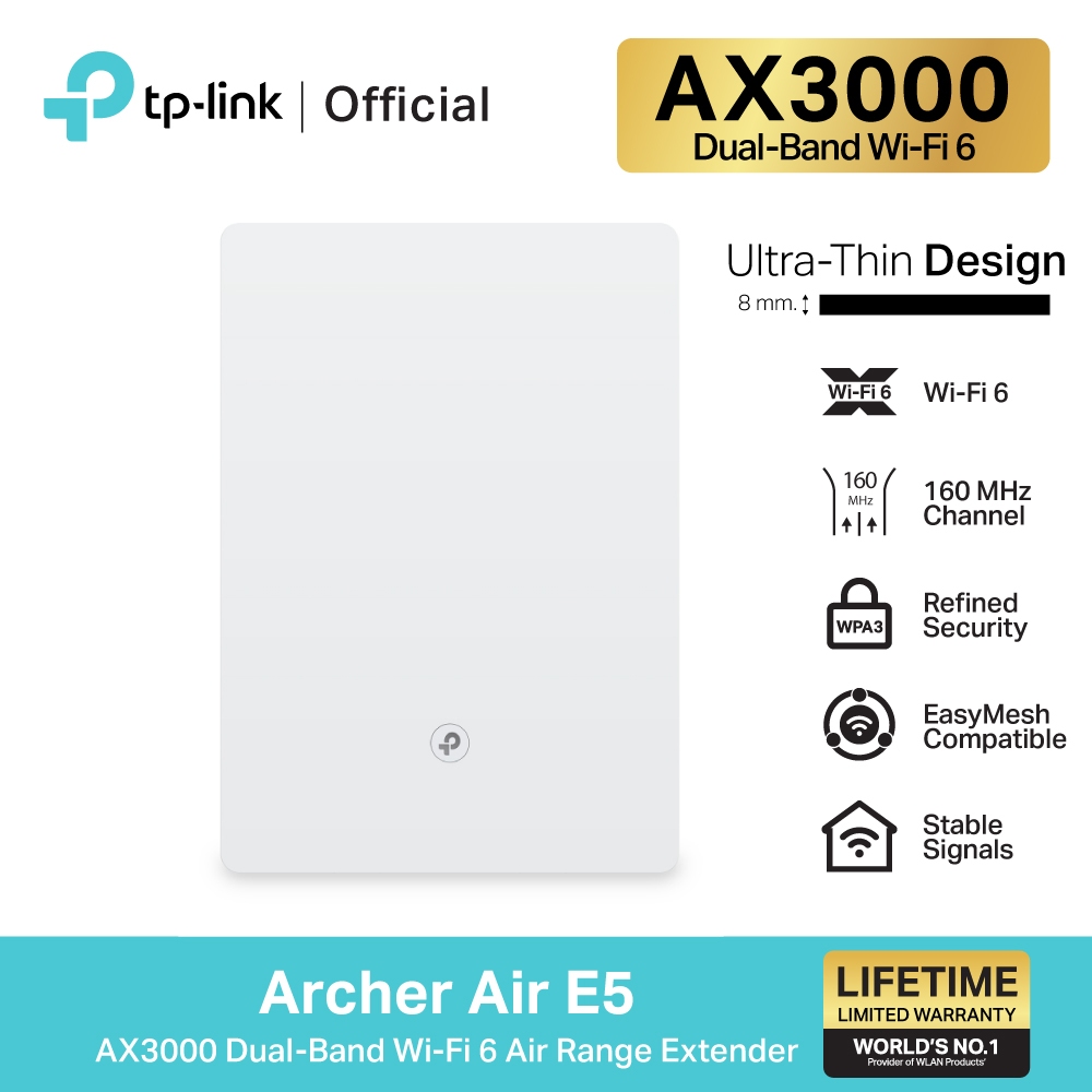 TP-Link Archer Air E5 AX3000 Wi-Fi 6 Range Extender 4
