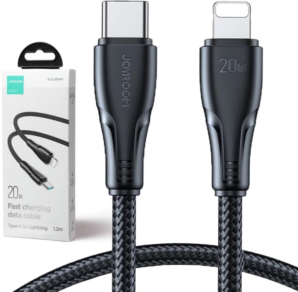 JOYROOM Type-C to Lightning Data Cable – 3.3ft (1m) 3