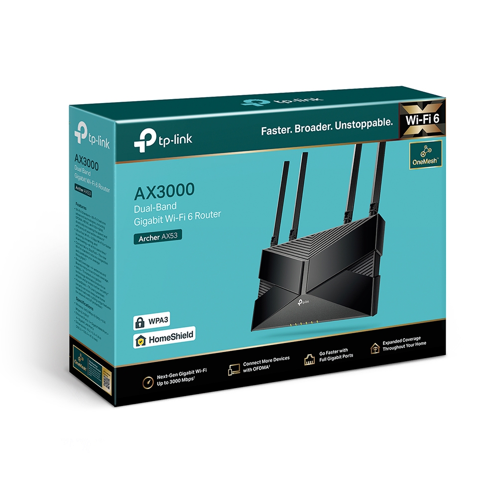 TP-Link Archer AX53 AX3000 Dual-Band Wi-Fi 6 Router 4