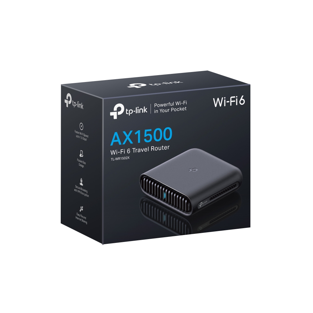TP-Link TL-WR1502X AX1500 Wi-Fi 6 Travel Router 2