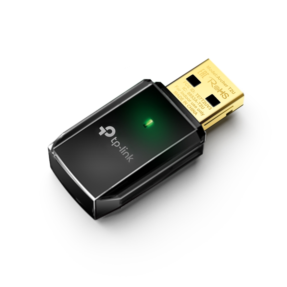 TP-Link Archer T2U AC600 Mini Wireless USB Adapter 5