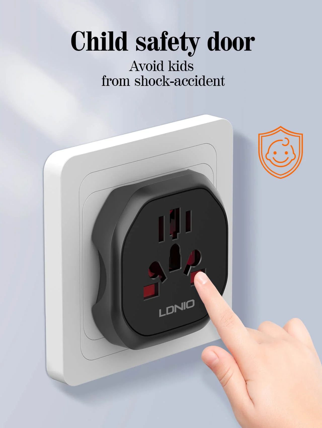 LDNIO Universal Adapter 2500W 5