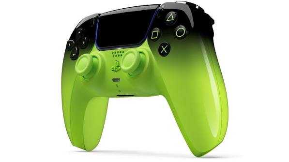 Dualsense Remix Green Controller