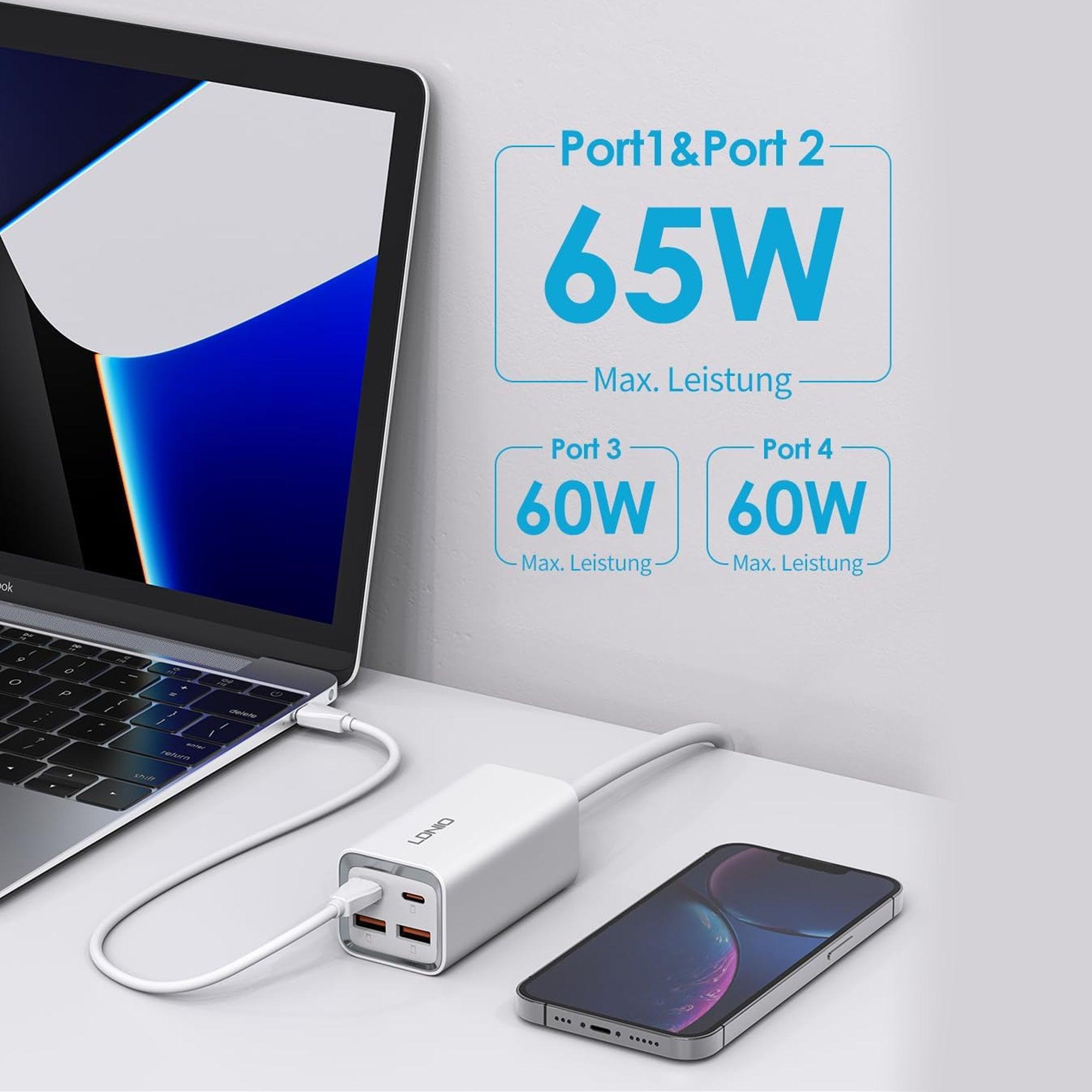 LDNIO 65W Desktop Fast Charger 2
