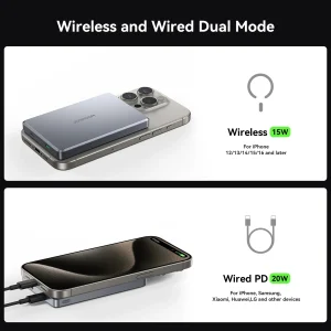 Joyroom 10000mAh 20W Ultra-Slim Magnetic Power Bank 2