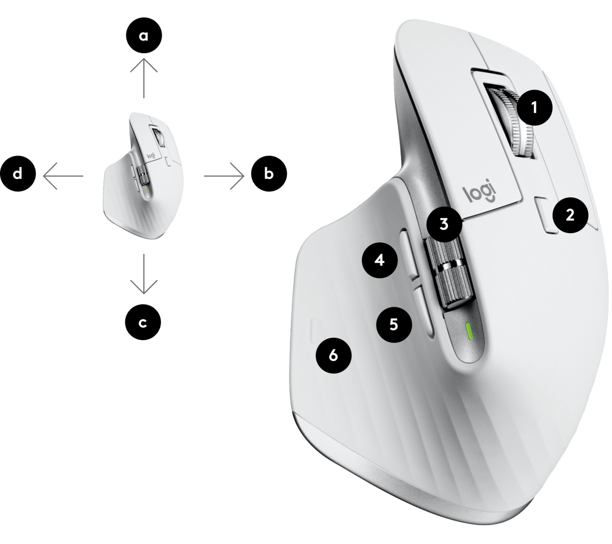 Logitech MX Master 3S Wireless Mouse 2