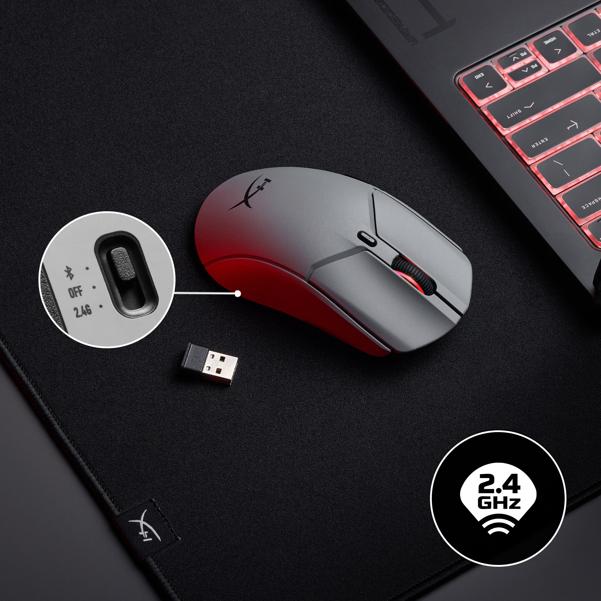 HyperX Pulsefire Haste 2 Pro 4K Wireless Gaming Mouse 3