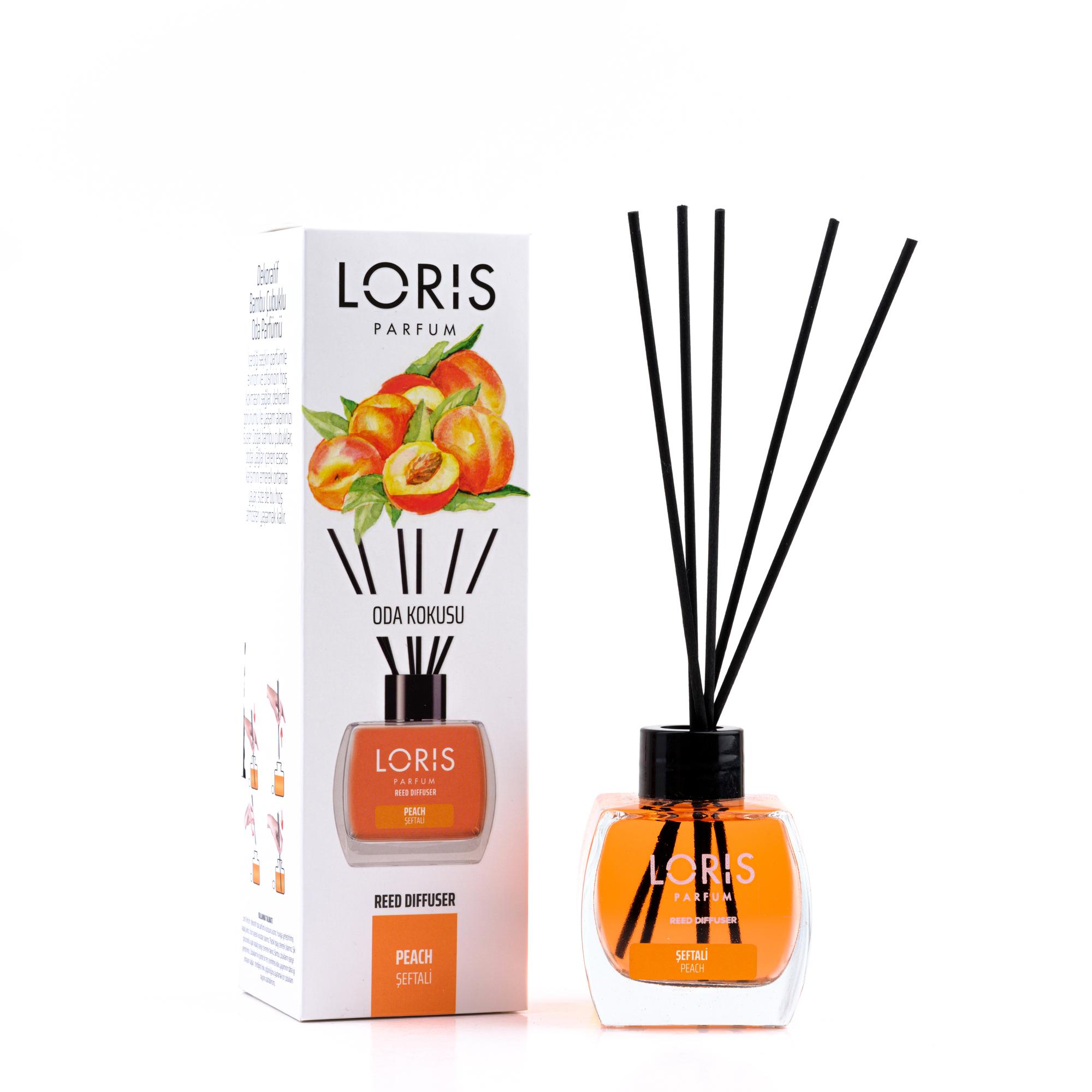 Loris Peach Reed Diffuser 120ml – Home Fragrance