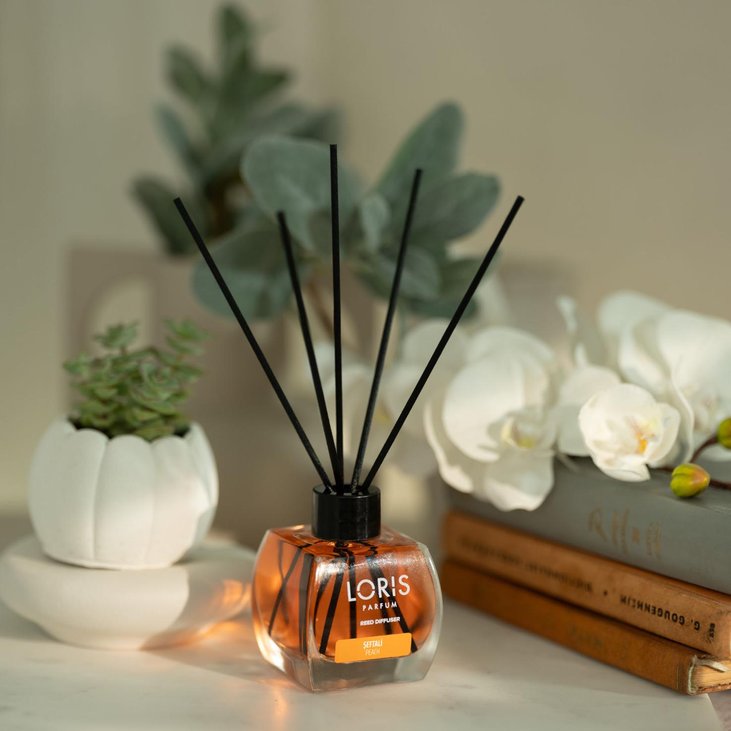 Loris Peach Reed Diffuser 120ml – Home Fragrance 3