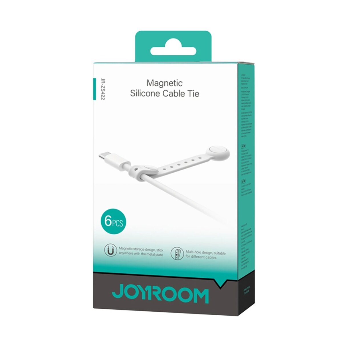 Joyroom Magnetic Silicone Cable Tie 6Pcs 4