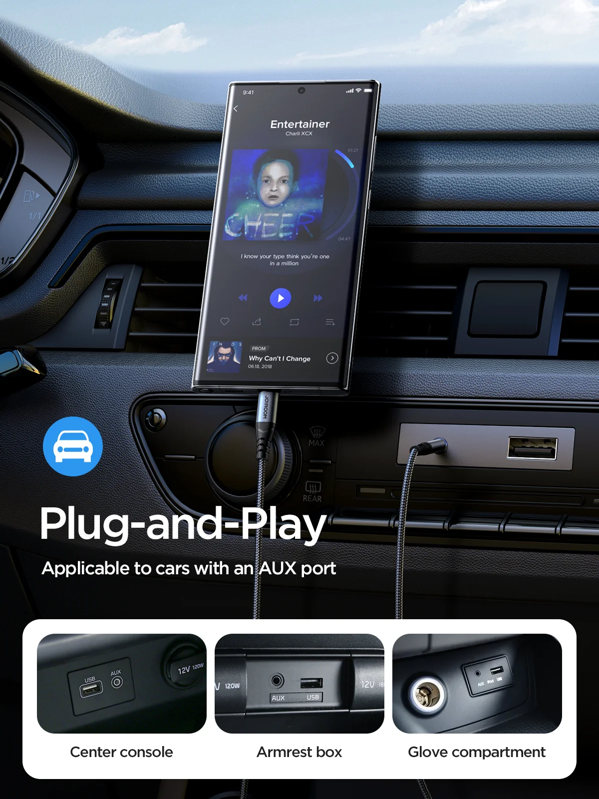 Joyroom H-FI Audio Cable  Type-C To 3.5MM Port 2