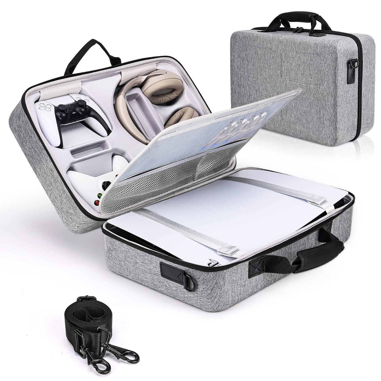 PS5 HANDHELD GRAY BAGS 2