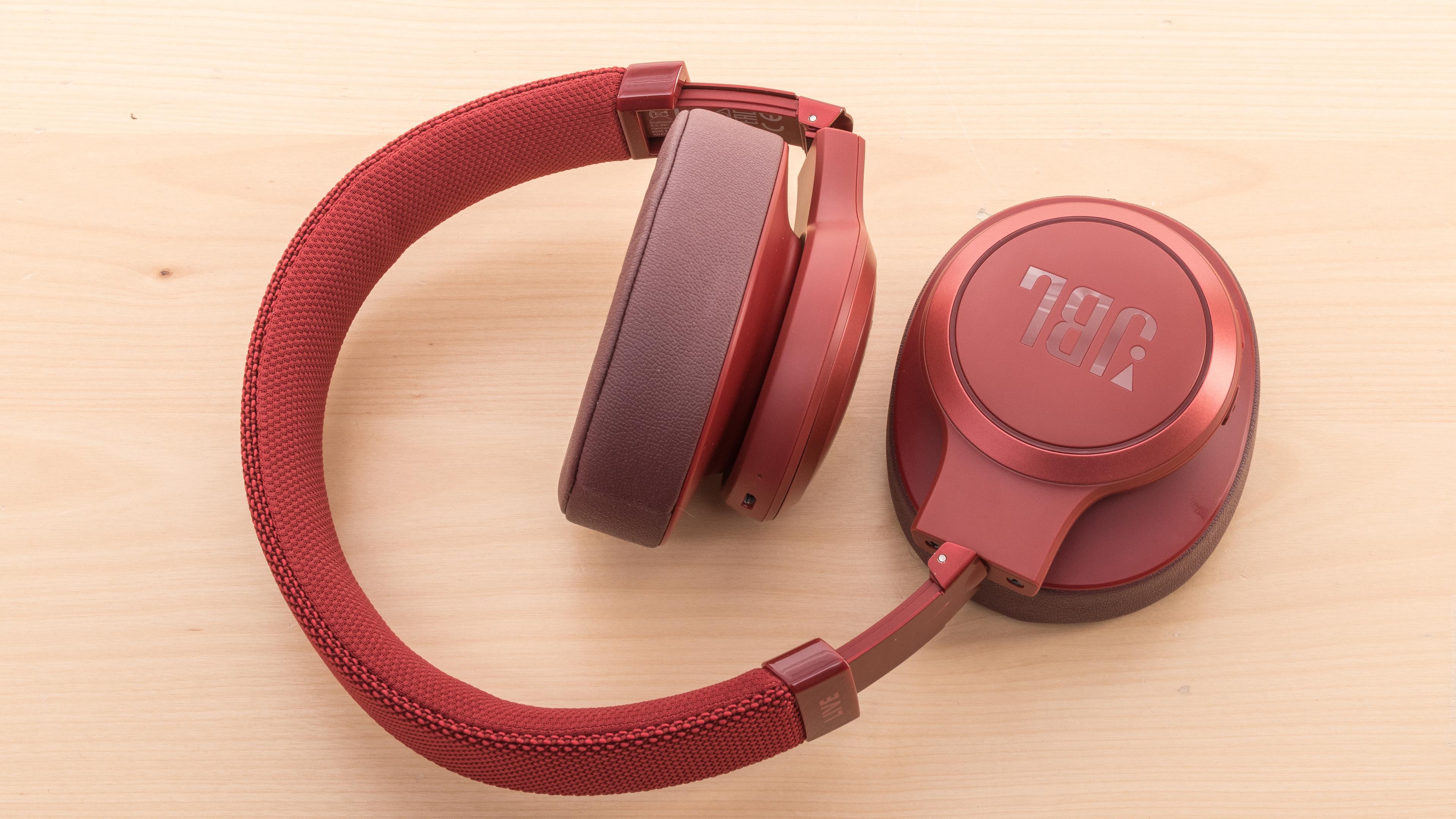 JBL Live 500BT Red Wireless Headphones 2