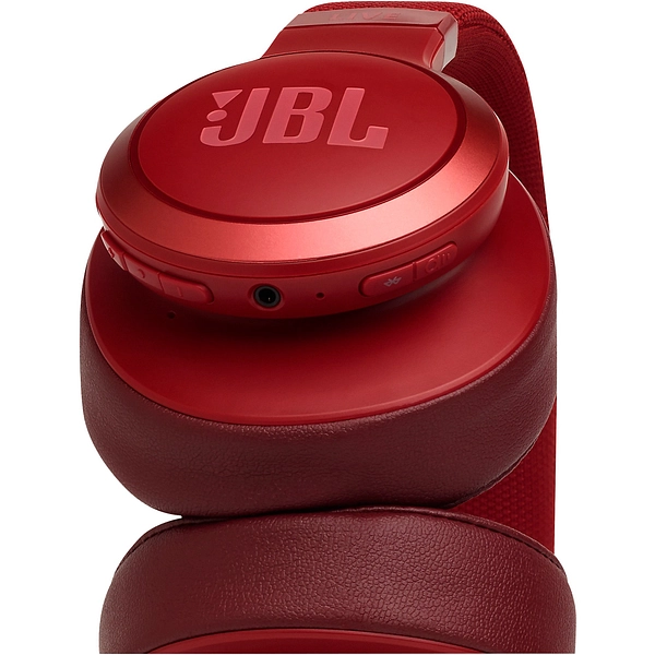 JBL Live 500BT Red Wireless Headphones 4