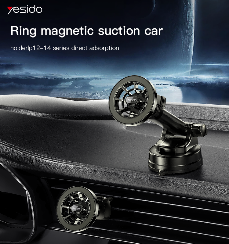 YESIDO Magnetic Holder 2 In 1 For Air Vent And Dashboard[C158] 2