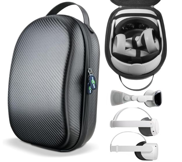 CARRYING CASE FOR OCULUS QUEST ACCESSORIES GRAY