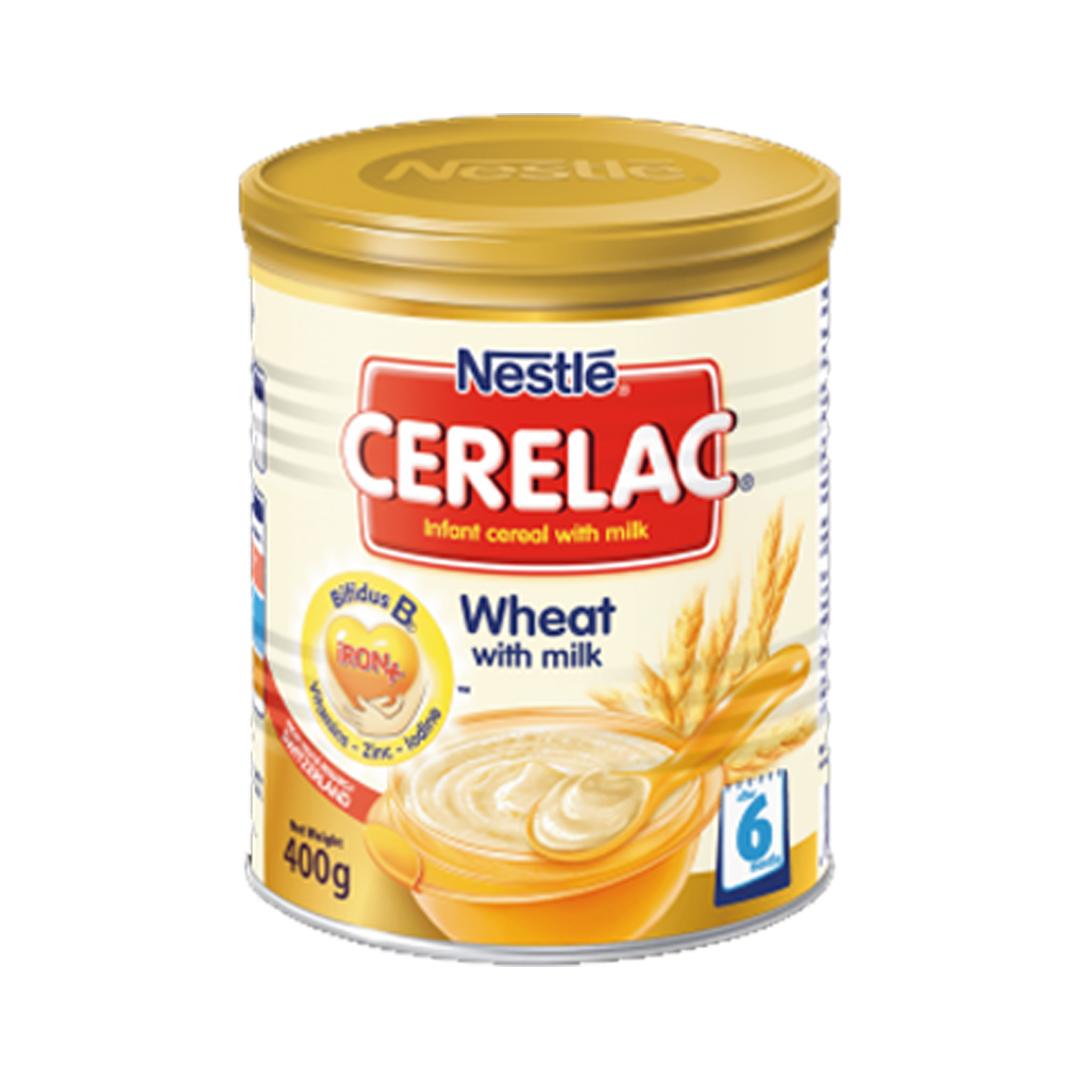 CERELAC WHEAT WITH MILK 400G TIN