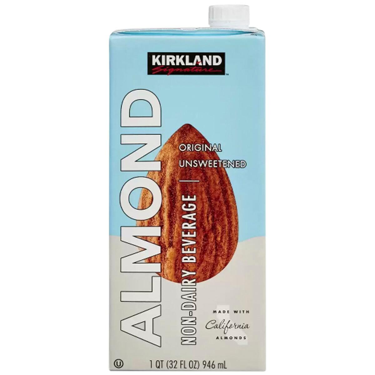 KIRKLAND SIGNATURE ORGANIC UNSWEETENED ALMOND MILK 946ML 2