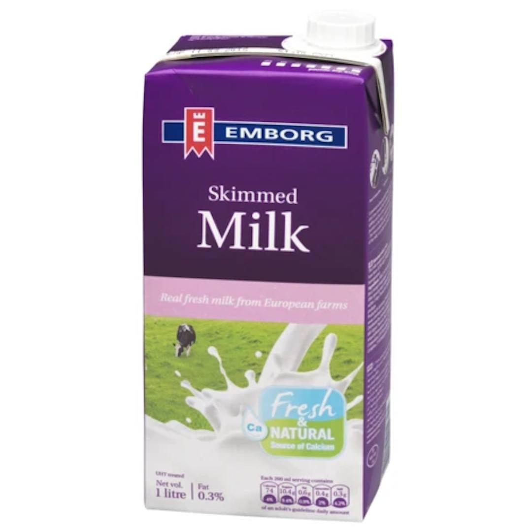 Emborg Skimmed Milk 1L
